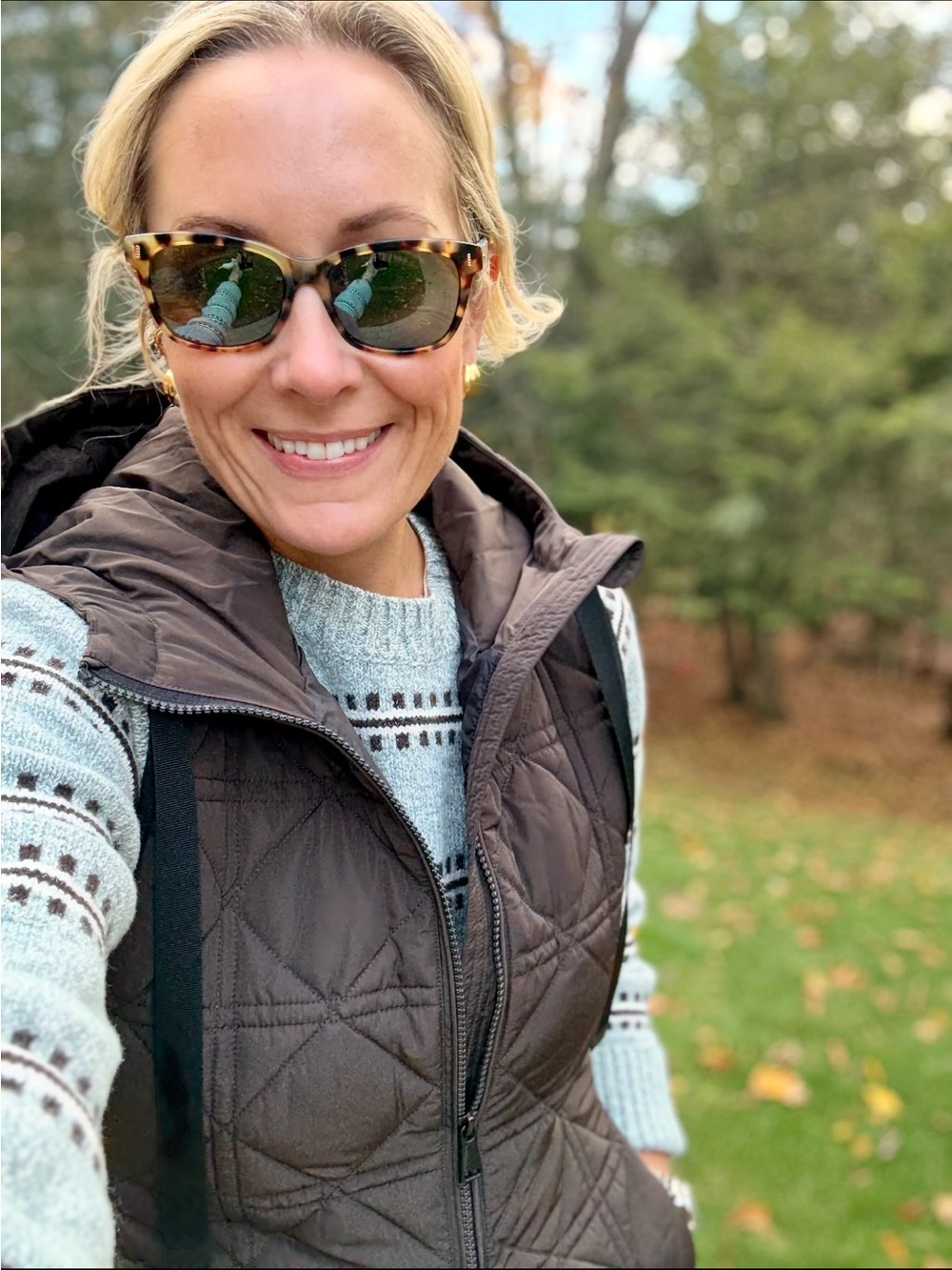 Sinclair Hooded Long Vest | Coffee